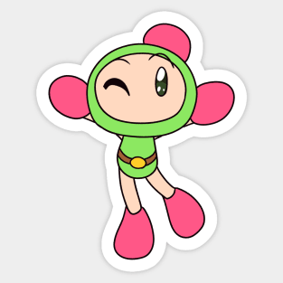 Green - Super Bomberman R Sticker